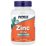 Zinco - 50mg, 250 comprimidos, Now Foods