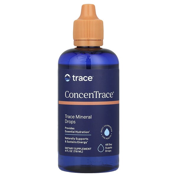 ConcenTrace®, Gotas de Minerais Trace, 4 fl oz (118 ml), Trace Minerals Research