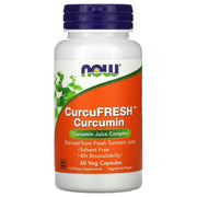 CurcuFRESH Curcumina, Cápsulas, 60 vcaps, Now Foods