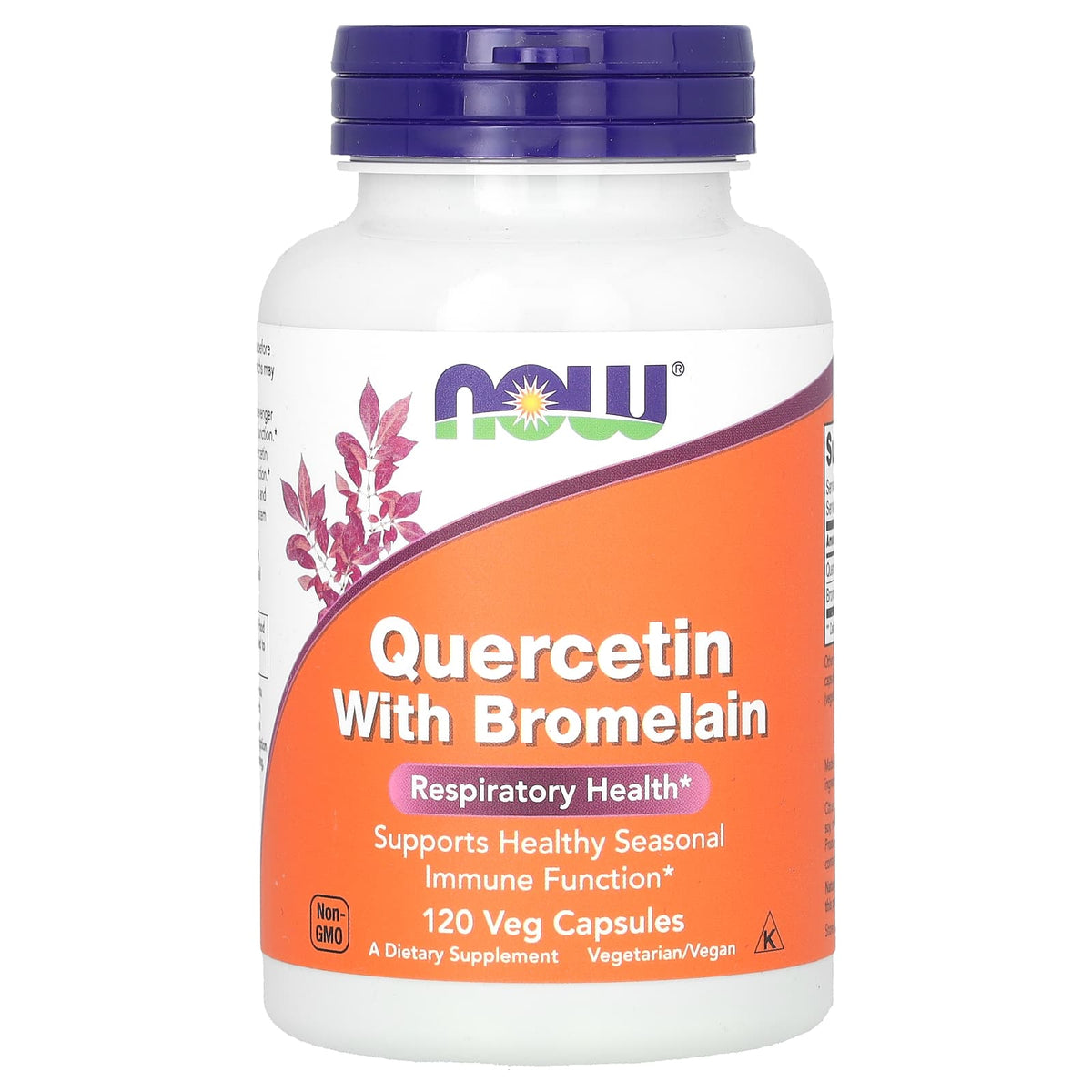 Quercetina com Bromelaína, 120 vcaps, Now Foods