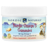 Gomas Nordic Omega-3 - 82 mg Gummies de Tangerina - 60 gomas, Nordic Naturals
