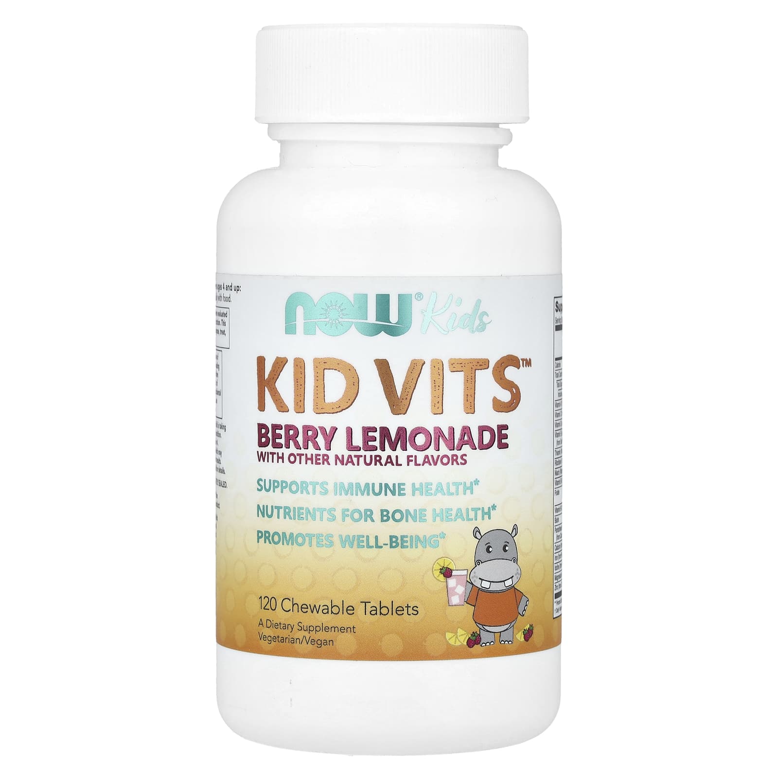 Kid Vits, 120 mastigáveis, Now Foods