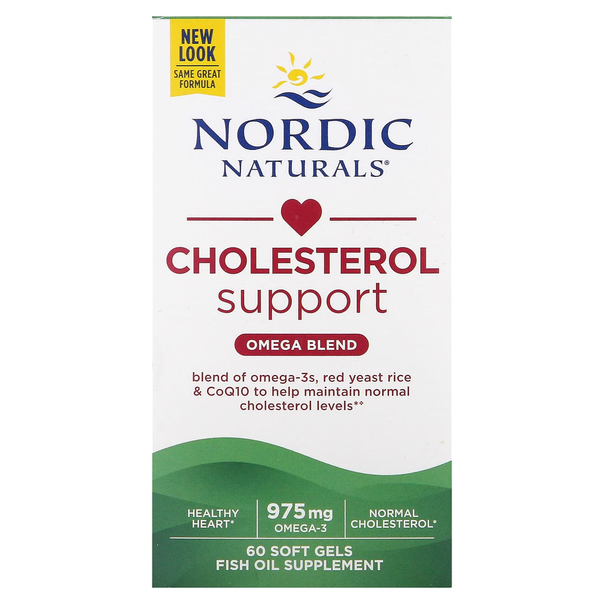 Suporte ao Colesterol - 60 cápsulas gelatinosas, Nordic Naturals