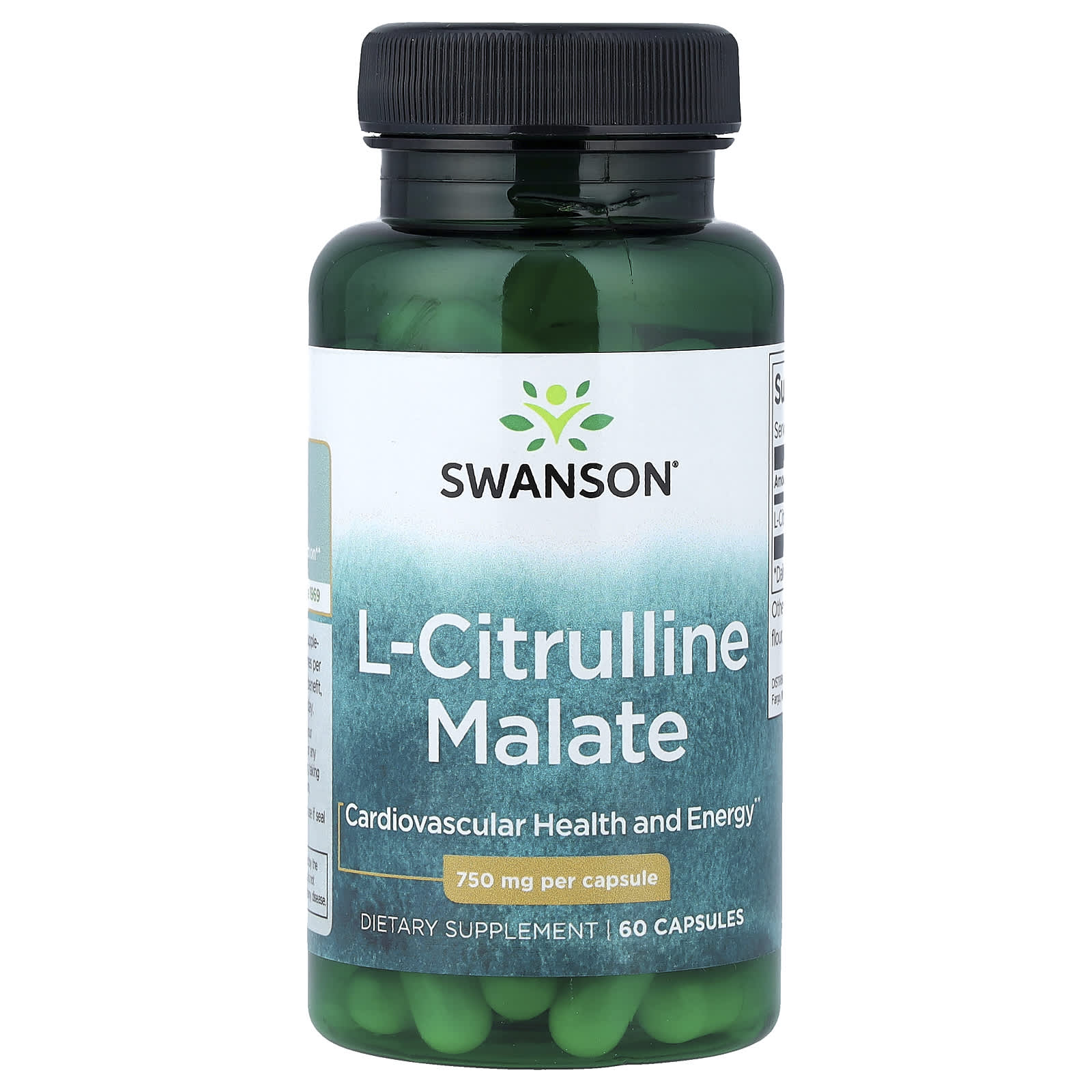 Complexo de L-Citrulina Malato, 750mg