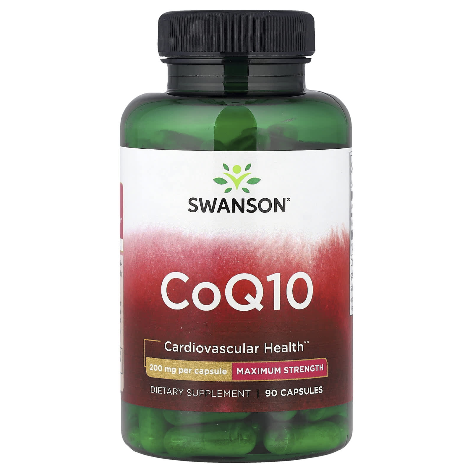 CoQ10, 200 mg, 90 cápsulas gelatinosas, Swanson