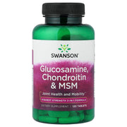 Glucosamina, Condroitina e MSM, 750mg