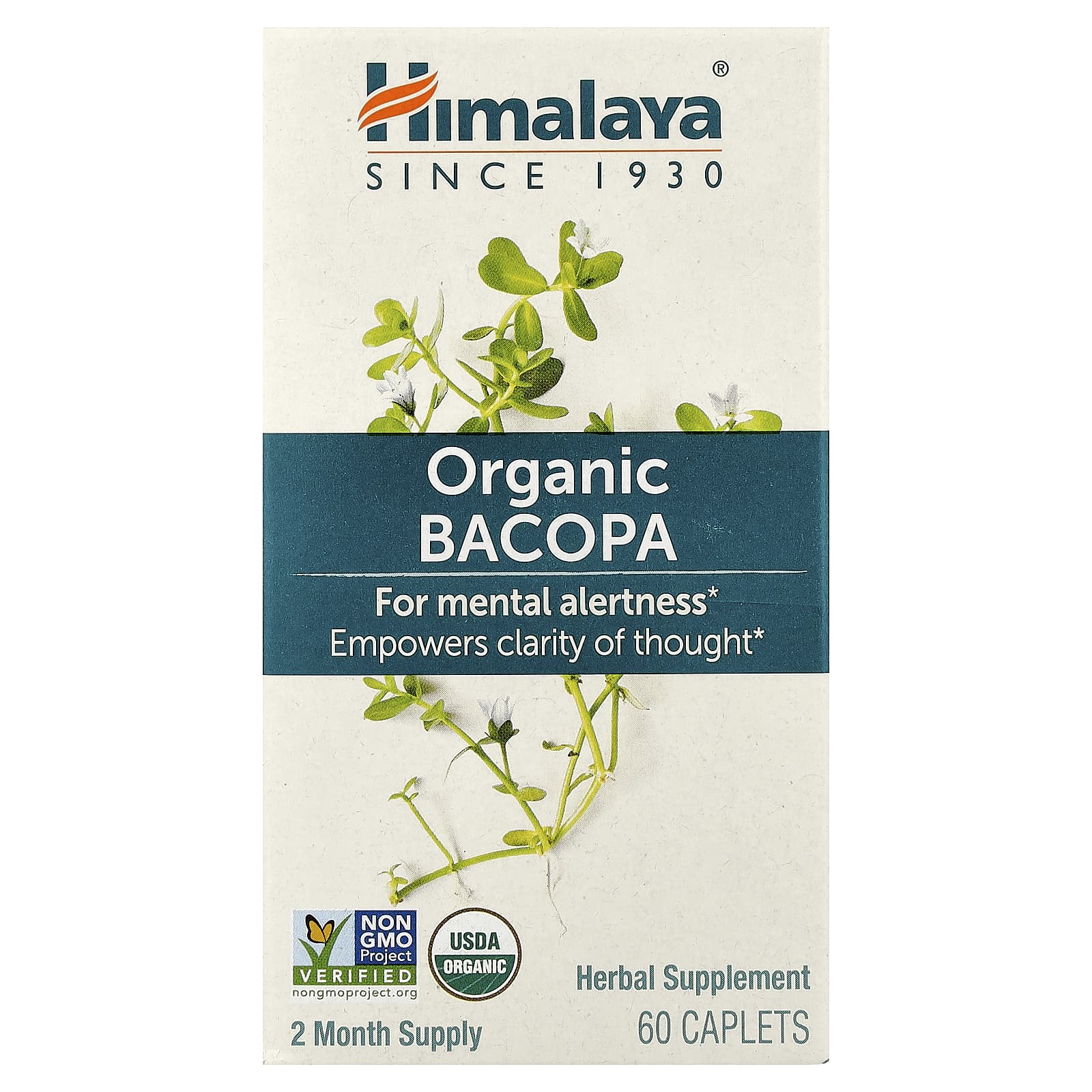 Bacopa - 60 cápsulas - Himalaya
