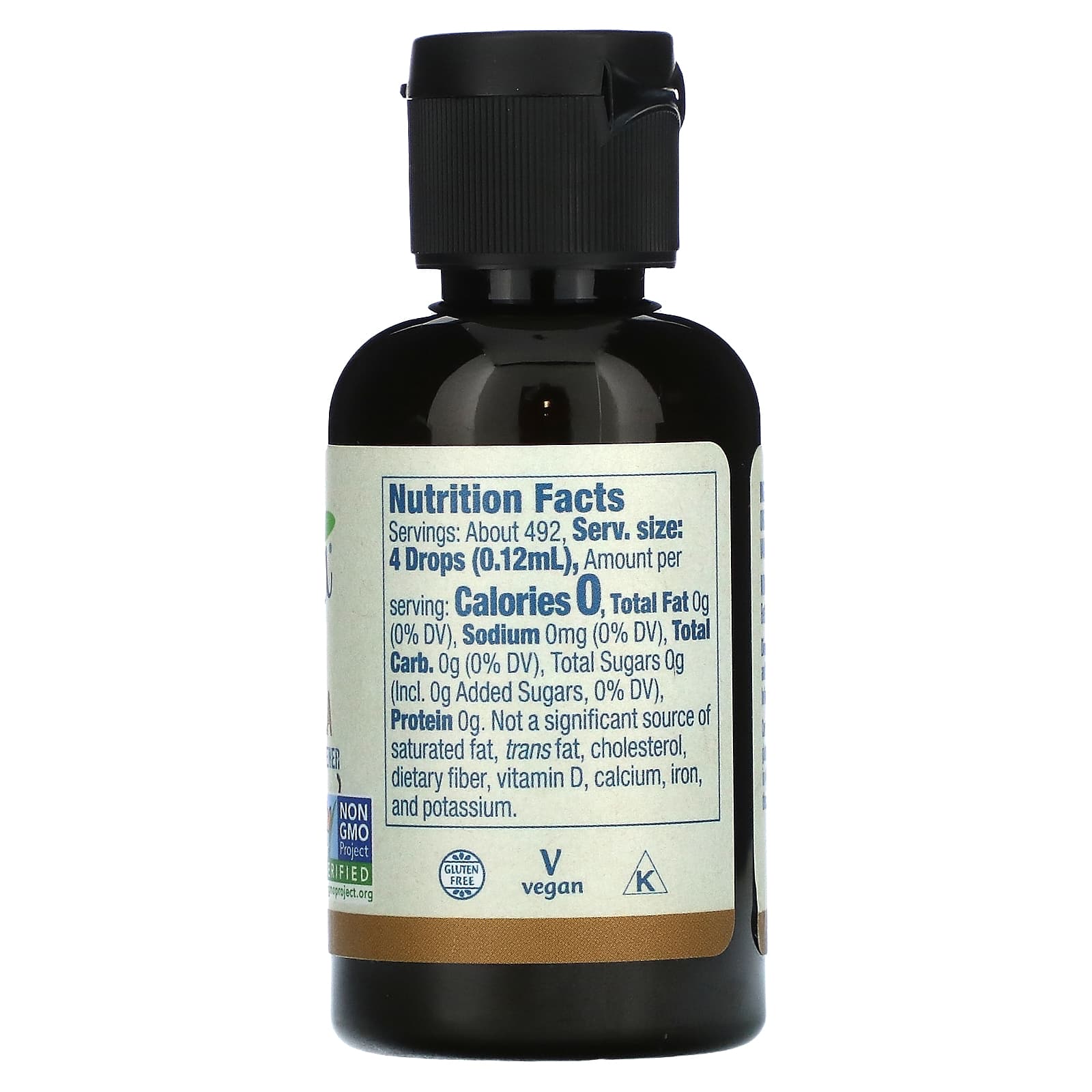 Líquido de estévia melhor - Baunilha francesa, 59 ml., Now Foods