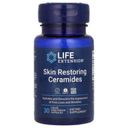 Ceramidas Restauradoras de Pele, 30 Cápsulas Vegetarianas Líquidas, Life Extension