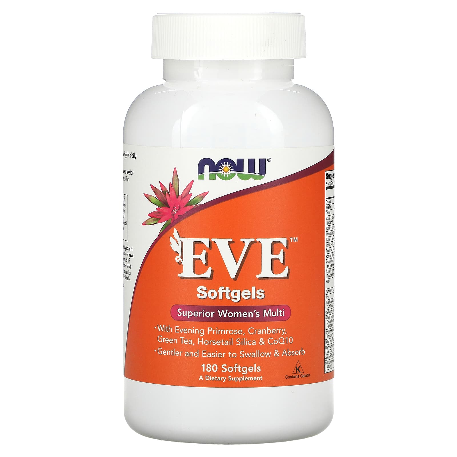 Eve Superior Multi Feminino - Eve Superior Multi Feminino, 180 softgels, Now Foods