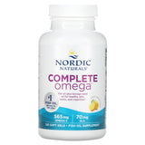 Ômega Completo - 565mg Limão - 120 cápsulas gelatinosas, Nordic Naturals