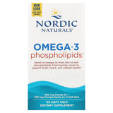 Fosfolipídios ômega-3, 500 mg - 60 cápsulas gelatinosas, Nordic Naturals