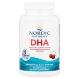 DHA - 830mg Morango - 90 cápsulas gelatinosas, Nordic Naturals