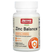 Zinc Balance - 100 cápsulas vegetais, Jarrow Formulas