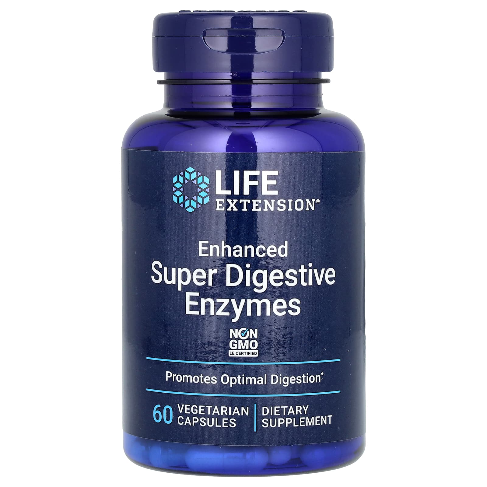 Super Enzimas Digestivas, 60 Cápsulas, Life Extension