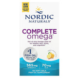 Ômega Completo - 565mg Limão - 60 cápsulas gelatinosas, Nordic Naturals