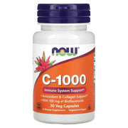 C-1000, 30 vcaps, Now Foods
