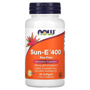 Sun-E - 400 UI, 60 softgels, Now Foods