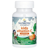 Vitamina C para Crianças, Tangerina, 60 Gomas, Nordic Naturals