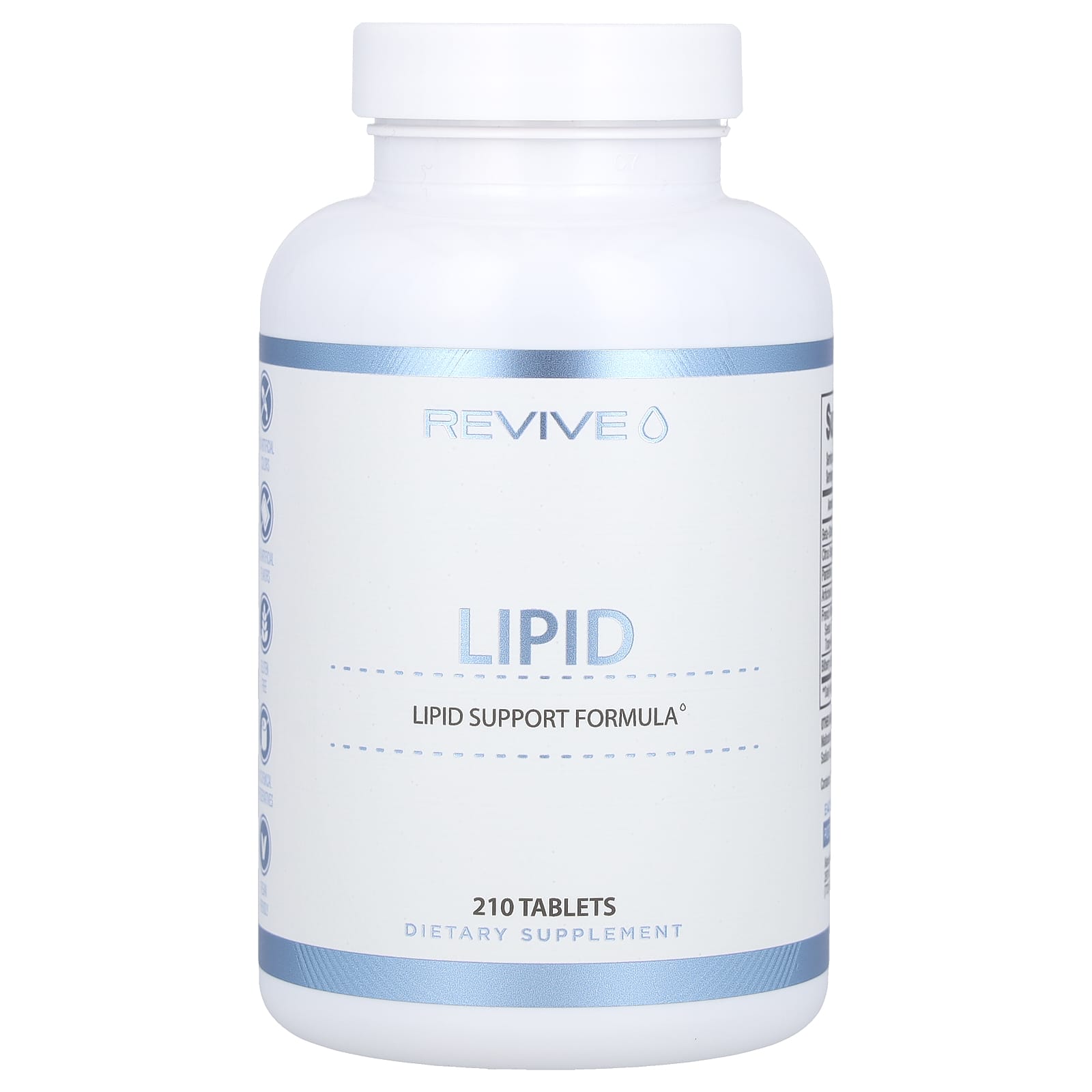 Lipídios - 210 comprimidos - Revive