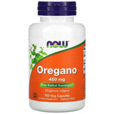 Orégano, 450mg, 100 vcaps, Now Foods