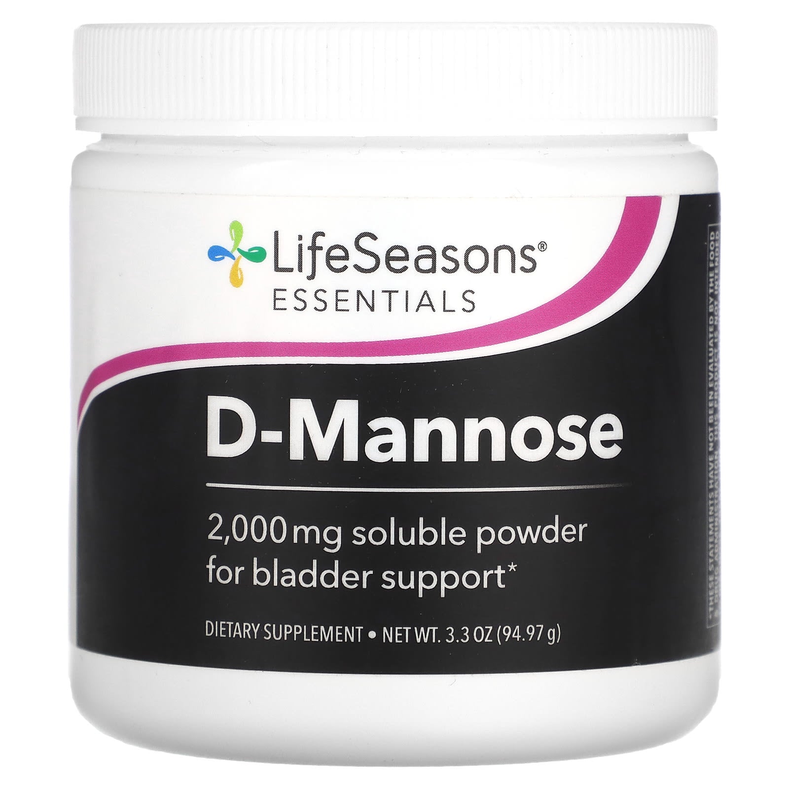 D-Manose - 94,97 gramas - LifeSeasons