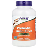 Fibra de inulina prebiótica, 180 vcaps, Now Foods