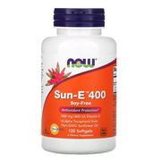 Sun-E - 400 UI, 120 softgels, Now Foods