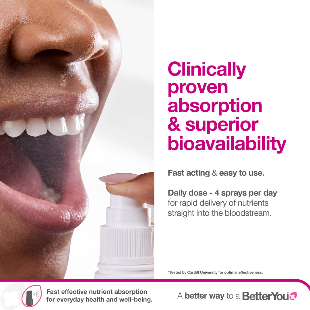 MultiVit, Groselha Preta e Ameixa - 25 ml., BetterYou