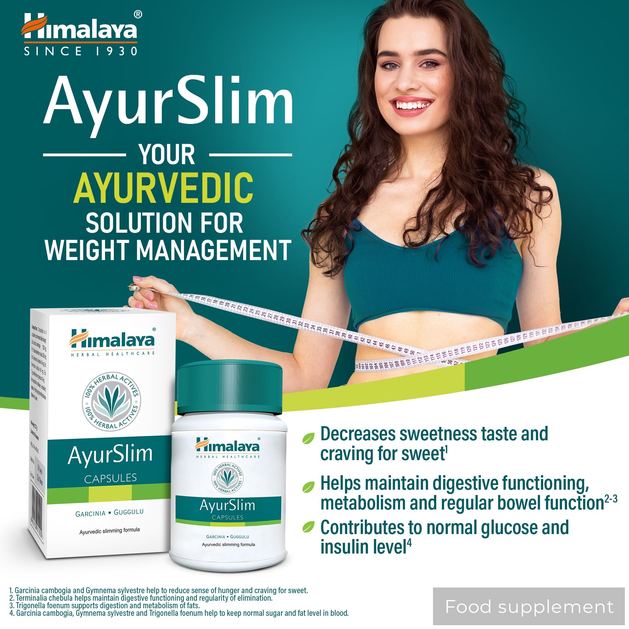 AyurSlim - 60 cápsulas - Himalaya