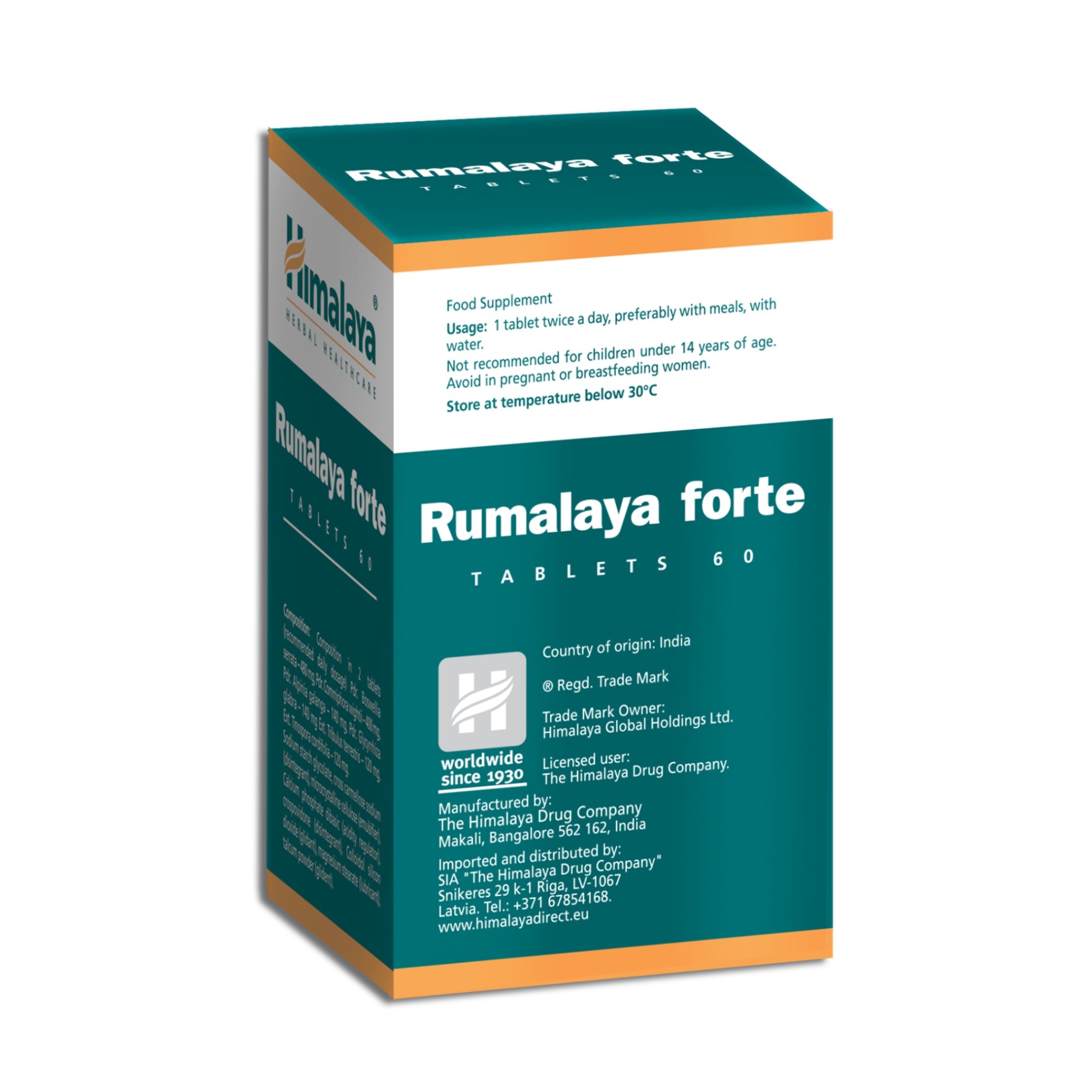 Rumalaya Forte - 60 comprimidos - Himalaya