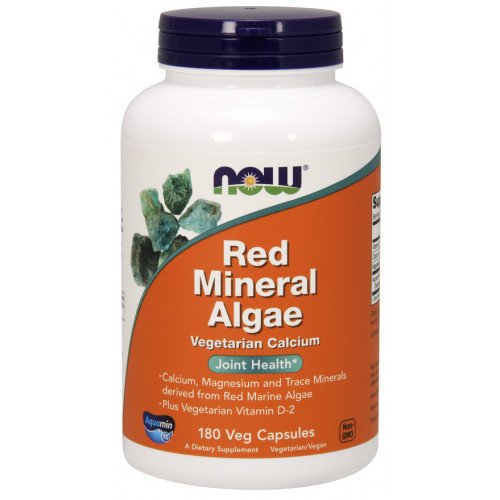 Algas Minerais Vermelhas, 180 vcaps, Now Foods