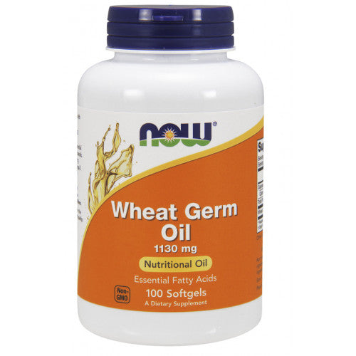 Óleo de gérmen de trigo - 1130 mg, 100 softgel, Now Foods