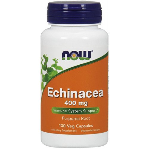 Equinácea - 400mg, 100 vcaps, Now Foods