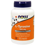 L-Tirosina 500 mg, 120 Cápsulas, Now Foods