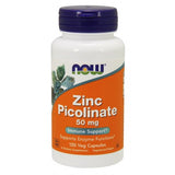 Picolinato de Zinco - 50mg, 120 vcaps, Now Foods