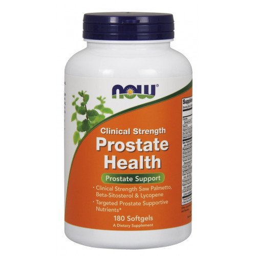 Força Clínica para a Saúde da Próstata, 180 softgels, Now Foods