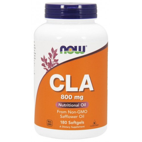 CLA 800 mg, 180 cápsulas gelatinosas, Now Foods