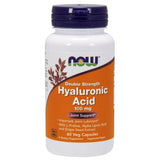 Ácido Hialurônico - 100mg Dupla Força, 60 vcaps, Now Foods