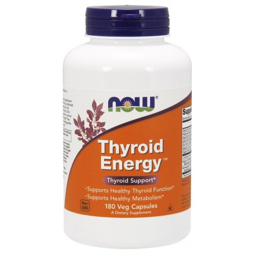 Energia da tireoide, 180 vcaps, Now Foods