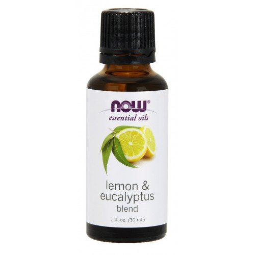 Mistura de Óleo Essencial, Limão e Eucalipto, 30 ml., Now Foods
