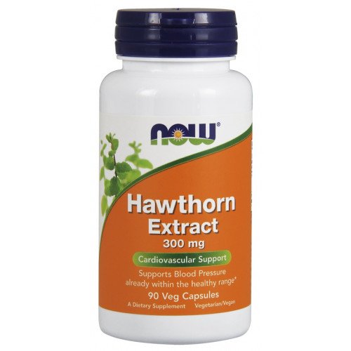 Extrato de espinheiro - 300mg, 90 vcaps, Now Foods