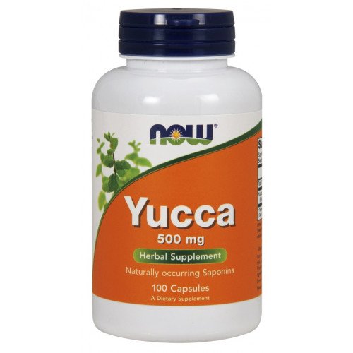 Yucca, 500mg, 100 capsules, Now Foods