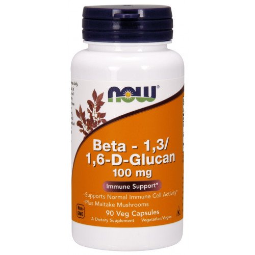 Beta - 1,3/1,6-D-Glucano, 100mg, 90 vcaps, Now Foods