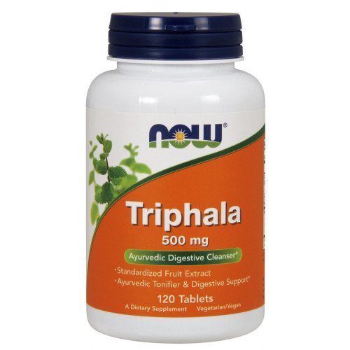 Triphala, 500 mg, 120 comprimidos, Now Foods