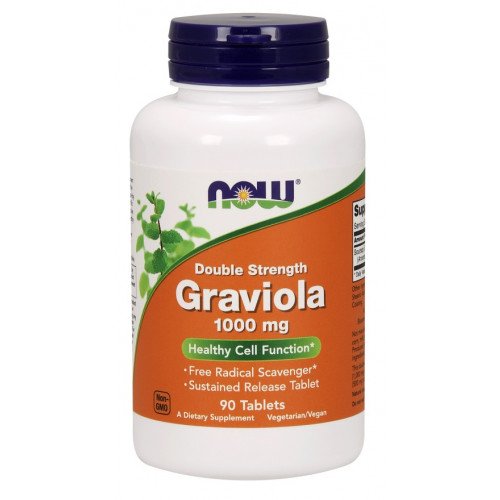 Graviola - 1000mg, 90 comprimidos, Now Foods
