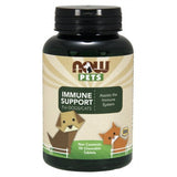 Animais de estimação, suporte imunológico, 90 chewable comprimidos, Now Foods
