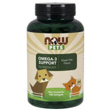 Animais de estimação, suporte ômega-3, 180 softgels, Now Foods