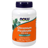 Picolinato de Cromo 200 mcg, 250 Cápsulas Vegetarianas, Now Foods