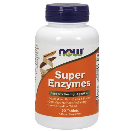 Super Enzimas - Super Enzimas, 90 comprimidos, Now Foods